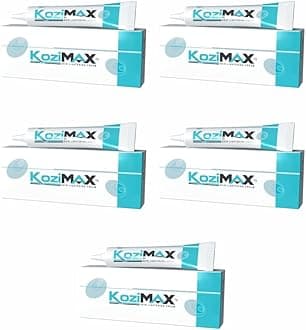 EthigloKozimax Skin Lightening Cream : 15 Grams : Pack Of 05