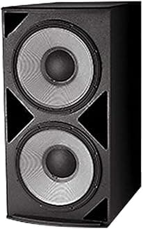 Professional ASB6128 Dual High-Power 18-Inch Subwoofer System, Black