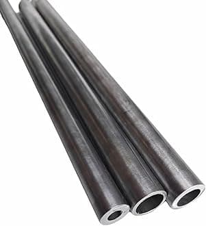 OD 13/14/15mm, Length 25cm/50cm 20# Carbon Steel Precision Seamless Tube - Hollow Round Steel Pipe(OD15xID12mmx50cm)