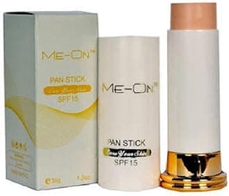 ME-ON Pan Stick Concealing Natural Foundation (Shade 02) - 35G - Full Coverage, For All Skin Type