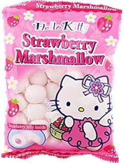 Hello Kitty Marshmallow - Strawberry Marshmallow Snacks Japanese Candy