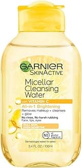 Garnier, SkinActive Micellar Vitamin-C Cleansing Water, 3.4 Fl Oz