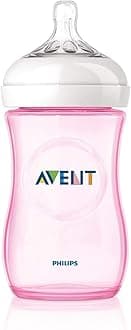 Philips Avent Natural Response 3.0 Pink Feeding Bottle 260ml SCY903/11