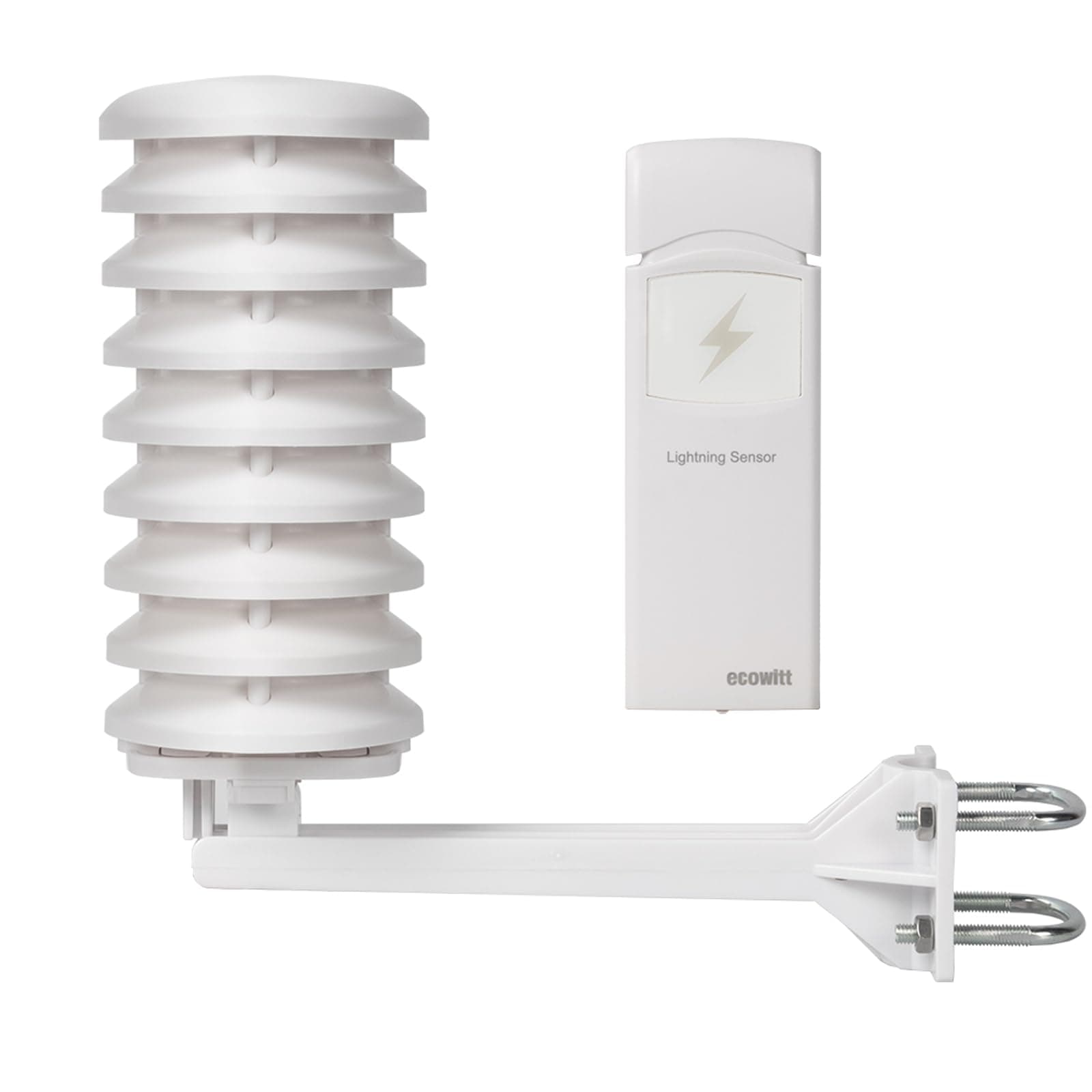 Wireless Lightning Detector Sensor, Accessory Sensor for Ecowitt Weather Station Ecosystem, WH57