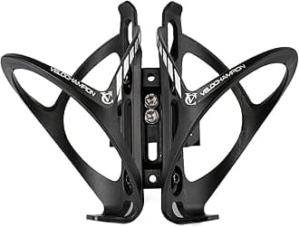 VeloChampion Bike Dual Bottle Cage Holder | Carry 2 Bottles up to 750ml | Ideal for Triathlon & Road Cycling | Suitable for Saddle Rails 50-80mm (Premium)