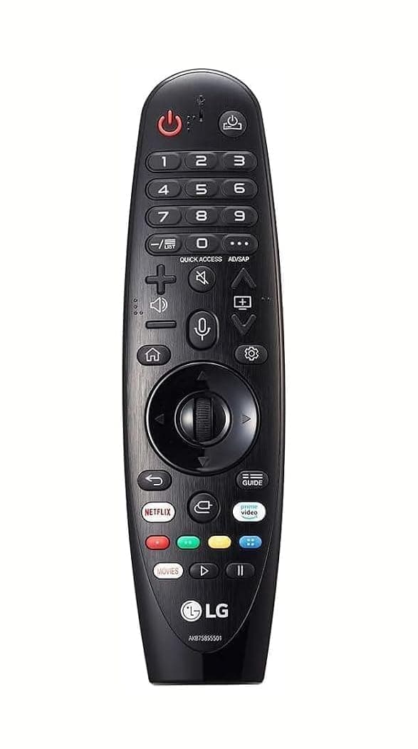 LG Original MR20GN Magic Motion Remote Control, Working with Many Models, Netflix and Prime Video Hot Keys, Google/Alexa (Batteries NOT Included)