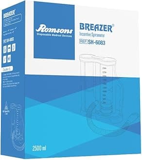 Romsons Breazer 2500 Volumetric Respirometer Spirometer Breathing and Lung Exerciser