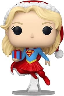Funko Pop! Heroes: Holiday '24 – Supergirl - DC Comics - Collectable Vinyl Figure - Gift Idea - Official Merchandise - Toys for Kids & Adults - Comic Books Fans - Model Figure for Collectors