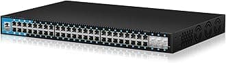 48 Ports Gigabit Network Switch Managed, with 6 x 10G SFP and 1 x Console and 1 x USB Port, IPv6 | Static Routing, Desktop or Rackmount Metal Case