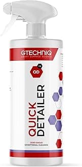 Gtechniq Quick Detailer Spray Car Polish Removes Fingerprints and Watermarks, Detailing Spray Suitable for Bodywork 1L, Car Accessories for Car Detailing Kit