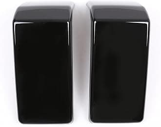 Front Bumper Panel Trim Cover Compatible for Mercedes Benz G-Class W463 G500 G55 AMG G63 2019 2020 2021 2022 2023 2024 ABS Front Bumper Decor Cover Trim Exterior Accessories (Glossy Black)