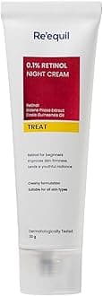RE' EQUIL 0.1% Retinol Night Cream for Wrinkles & Skin Tightening