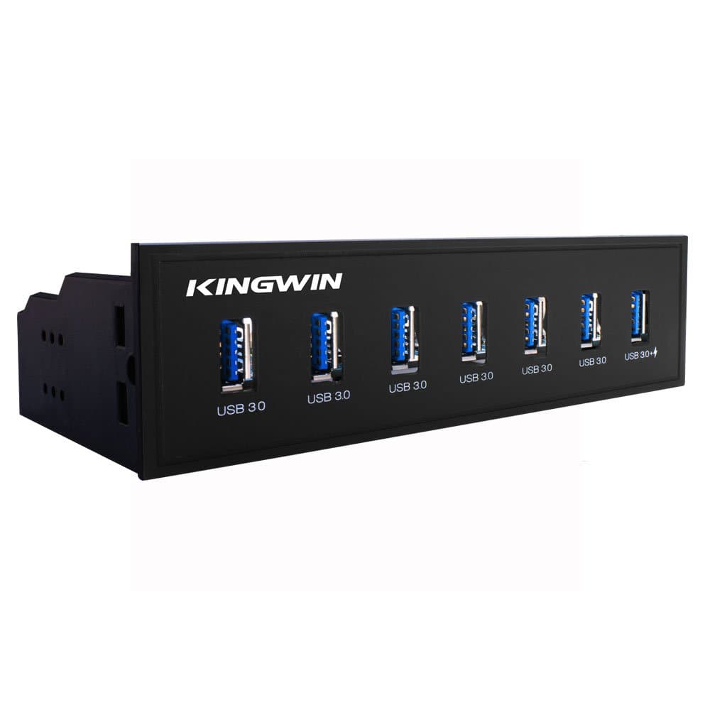 KingWin 7 USB 3.0 Port Include One 2.1A Charging Port KW525-7U3C