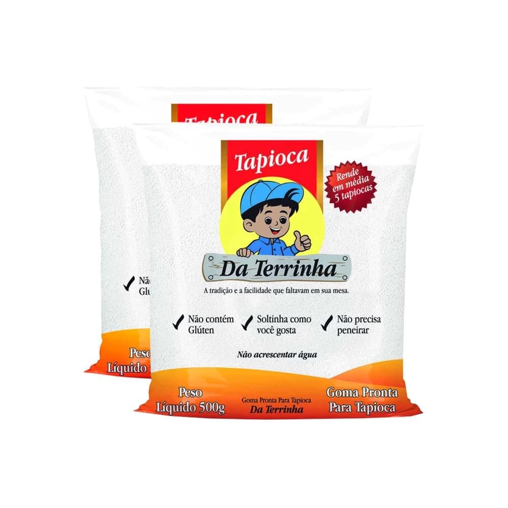 Tapioca Pack from Terrinha 2x 500g Da Terrinha Pack Tapioca Da Terrinha 2x 500g