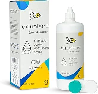 Aqualens Comfort Contact Lens Solution - Multipurpose - 360ml + 1 Lens Case