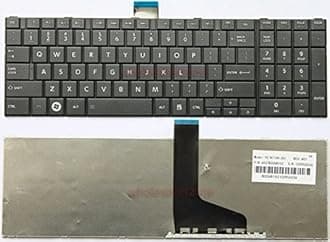 Laptop Keyboard for Toshiba Sattelite C850, Black