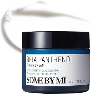 Beta-Panthenol Repair Cream – 1.69oz, 50ml – Hydrating Face Moisturizer with Panthenol & Redness Relief – Skin Barrier Repair & Soothing Face Cream with Beta-Sitosterol – Korean Skin Care