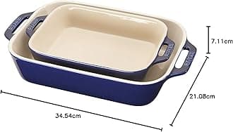 STAUB Rectangular Baking Dish Set 2-piece 40508-628