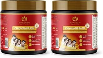 Maharishi Ayurveda Authentic Chyavanprash | 5X Immunity, Strength & Stamina | Chyawanprash With Pure Vanshlochan (500Gm- Pack of 2)