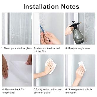 Stained Glass-Church Style Decorative Privacy Window Film Glue Free Static Cling Decals Heat Control Glass Sticker for Home Office W19.7 x H78.74(50x200cm)