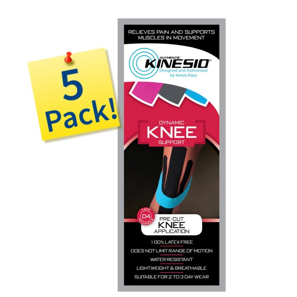Kinesio Precut Applications 5-Pack - Knee