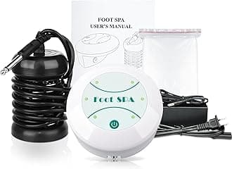 Portable Ion Detox Foot Bath Machine for Home and Travel - Ionic Cleanse Spa With 10 Liners