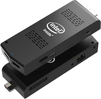 Mini PC Stick Intel Celeron J4125 Windows 11 Pro 8GB DDR4 512GB SSD Compute Stick Support 4K HD, Gigabit Ethernet, 2.4G+5.0G Dual Band Wi-Fi, USB 3.0 Port, Bluetooh 4.2