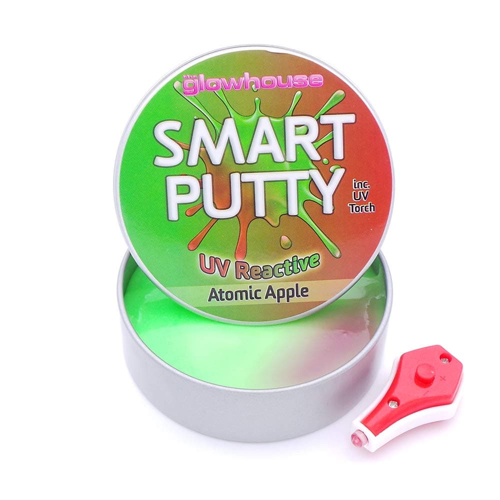 Colour Changing Smart Putty UV Reactive (Atomic Apple)