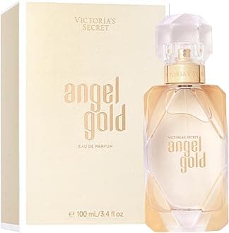 Angel Gold Eau de Parfum, Notes of Sparkling Bergamot, Gardenia & Musk, Perfumes for Women (3.4 oz)
