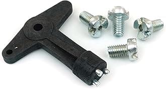 Bross Auto Parts BSP500 Wheel Locking Bolt Screws with Key 90495549 Compatible with Opel Vauxhall Agila Astra Vectra Zafira Calibra Corsa Tigra Kadett Omega Insignia Meriva Combo