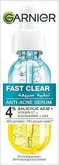 Garnier Skinactive Fast Clear Booster Face Serum, With Salicylic Acid, 30ml