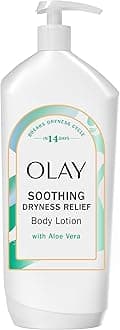 Body Lotion for Women, Soothing Dryness Relief, 24hr Moisturizing & Deep Hydration, Absorbs Instantly, Penetrating Vitamin B3 Complex, For All Skin Types, Aloe Vera Scent, 18 fl oz