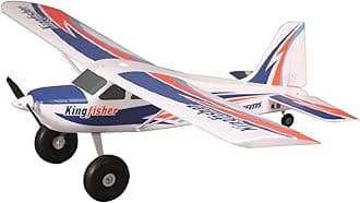 Fms Rc Planes for Adults 1400MM Kingfisher with Wheels Floats Skis Flaps 5CH RC Airplane Trainer PNP with Reflex V3 (No Radio, Battery, Charger)
