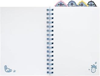 Grupo Erik A5 Project Notebook With 4 Dividers - Disney Stitch Stationery | Notepad A5 Notebook With Dividers, Project Planner | Stitch Gifts, Disney Stationery