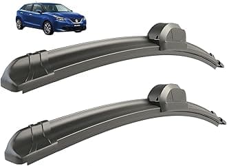 Windshield Car Wiper Blades Compatibility With Maruti Baleno (Model : 2015-Till Date), Baleno Wiper Blades - Set of 2Pc (D-21,P-18)