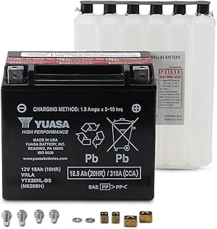 YTX20HL-BS High Performance, Maintenance Free Battery