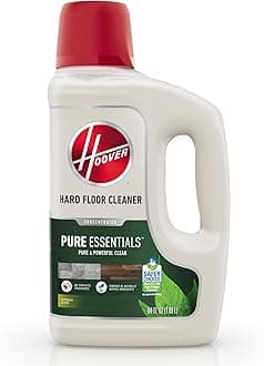 Hoover 64 oz Pure Essentials Hard Floor Cleaner Solution, for Sealed Hard Floors, Botanical Citrus Scent, Full Strength Cleaning Made From Plants, AH31465