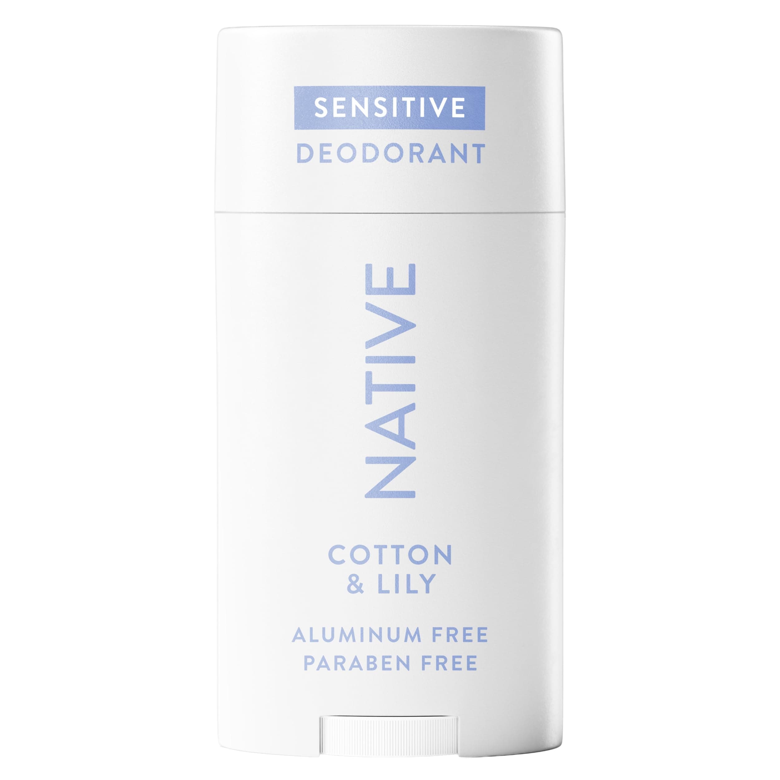 Sensitive Deodorant Contains Naturally Derived Ingredients, 72 Hour Odor Control | Deodorant for Women & Men, Aluminum Free with Baking Soda, Coconut Oil and Shea Butter, Cotton & Lily
