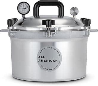 Canner Pressure Cooker, 15.5 qt, Silver