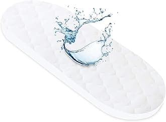 Waterproof Mattress Protector, Quilted Mattress Cover(67x30cm) for Moses Basket Mattress, Ultra Soft, White