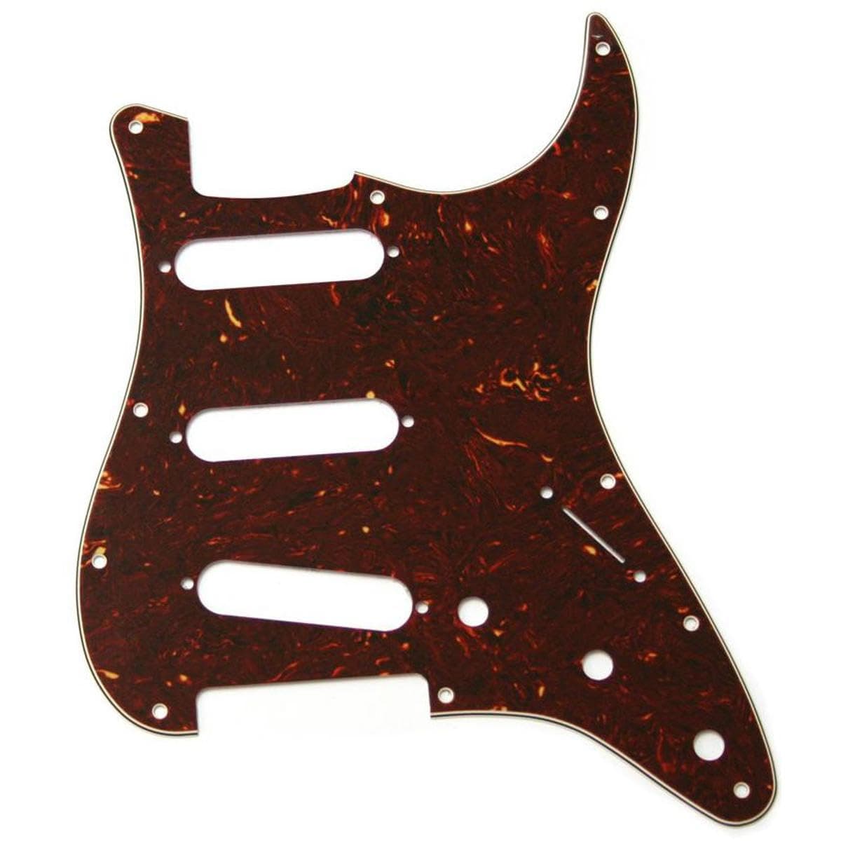 Modern Pickguard, Stratocaster, 11-Hole - Tortoise Shell