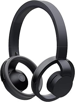 nwm ONE Wireless On-Ear Speakers (Open Ear Headphones) Prevent Sound Leakage with PSZ Technology including Microphone Dark Gray Designed by NTT Sonority in Japan