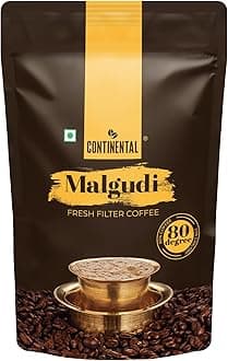Filter Coffee Powder | 200g Pouch | 80% Coffee - 20% Chicory | Traditional South Indian | Smooth Flavour | Locks Real Aroma | Roast & Ground