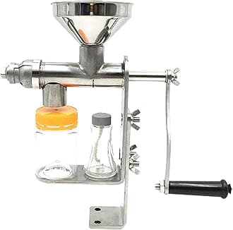 LYLA Manual Oil Press Machine Oil Extractor Peanut Stainless Steel Oil Expeller