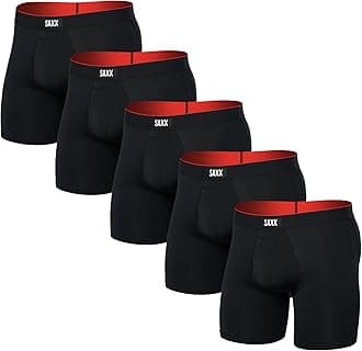mens Multi-sport Mesh Boxer Brief Fly 5pk, Core Boxer Briefs (pack of 5)