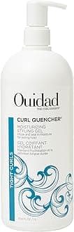 Ouidad Curl Quencher Moisturizing Styling Gel for Tight Curls – Adds Flexible Hold, Bounce, and Frizz-Free Definition to Curly Hair, Hydration & Moisture, Sulfate & Mineral Oil Free