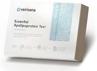 Essential Apolipoprotein Test – Comprehensive Analysis of Apo A1 and Apo B – at-Home Testing Kit – Analysis by CLIA-Certified Lab – Verisana