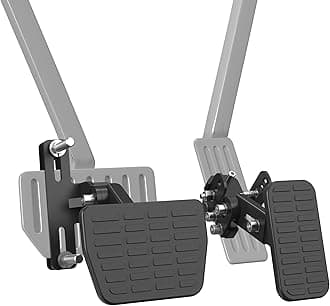 Gas and Brake Pedal Extenders for Short Drivers People Driving Cars, Go Kart, Adjustable Length and Angle Auto Vehicles Brake and Accelerator Pedals (Version OE-YCQ200)