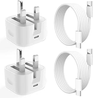 【MFi Certified】 iPhone 15 16 Charger Fast Charging, 2 Pack PD 20W USB C Wall Charger Plug with 2M Fast Charging USB C Cable for iPhone 16/16 Pro/16 Pro Max/15/15 Pro/15 Pro Max, iPad Pro/Air/Mini/10th