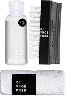 Reshoevn8r Premium Shoe and Sneaker Cleaning Kits, for Suede, Mesh, Leather, and Most Materials - Shoe Cleaner Solution
